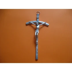 Krzyż Papieski metalowy 27 cm Nr.3